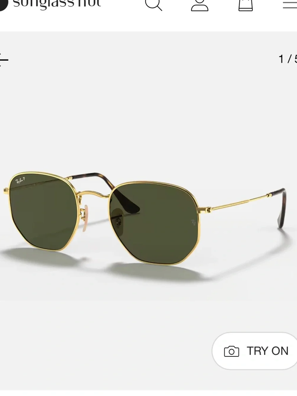 Ray-ban Hexagonal Flat Lenses